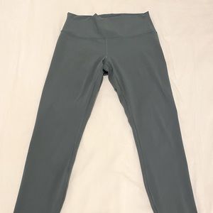 Stretchy Olive Green Lululemon Leggings Size 10